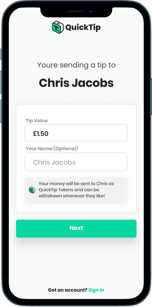 Any Tips App QuickTip